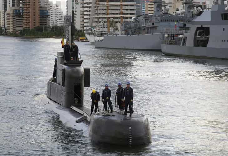 La flotilla de submarinos de Colombia, 50 años de viajes al fondo del mar
