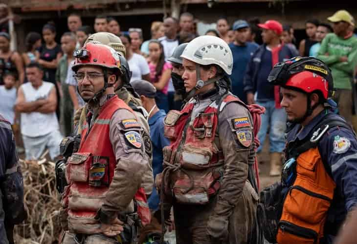 La lluvia acabó en tragedia en Las Tejerías, zona de catástrofe en Venezuela