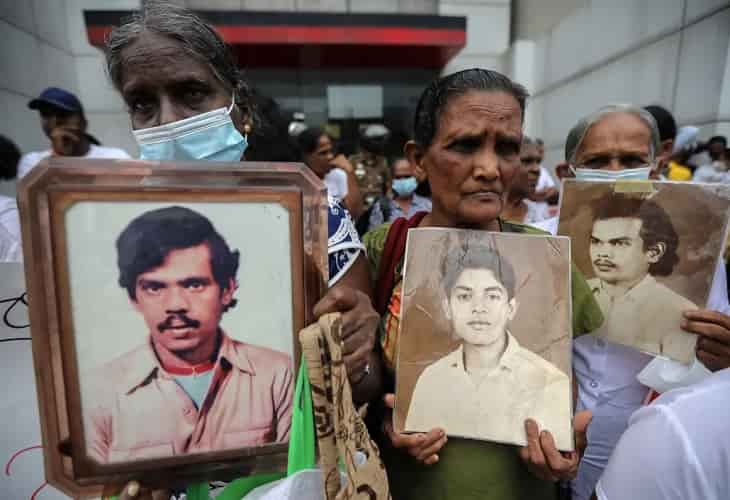 Las familias no olvidan a los desaparecidos en Sri Lanka y piden justicia