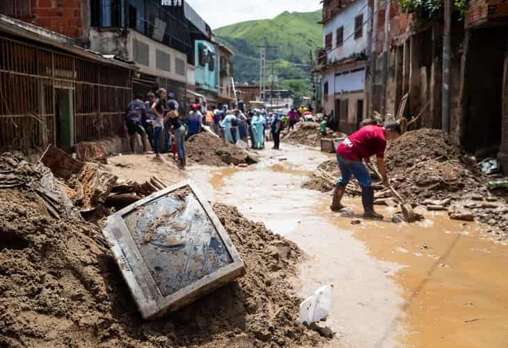 Las lluvias afectan a más de un millar de casas en una región del oeste de Venezuela
