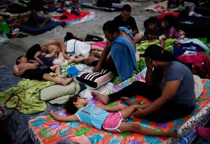 Migrantes que buscan volver a Venezuela siguen llegando a un albergue en Panamá