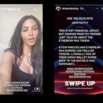 Multa millonaria contra Kim Kardashian por anunciar ilegalmente criptomonedas