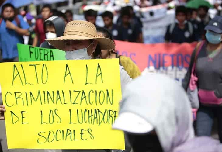 Organizaciones en sur de México señalan criminalización de parte del Ejército