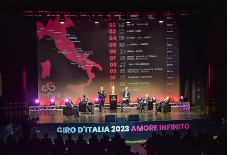Recorrido oficial del Giro de Italia 2023