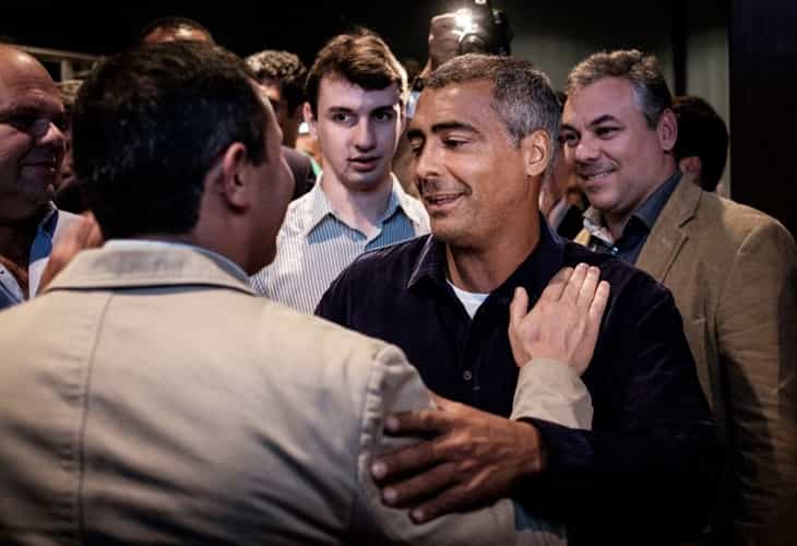 Romário es reelegido como senador por el partido de Bolsonaro