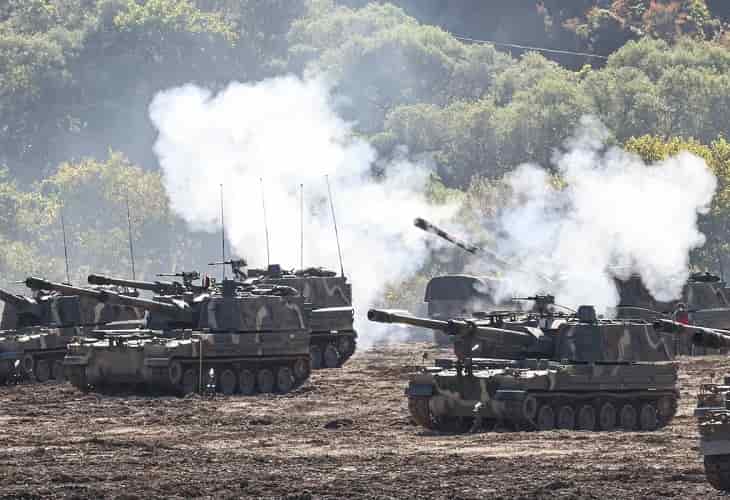 corea -Seúl reporta nuevos ensayos de artillería de Pionyang cerca de la frontera