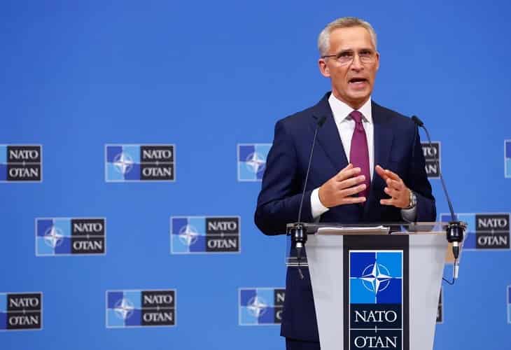 Stoltenberg dice que el riesgo de ataque nuclear contra Ucrania es “muy bajo”