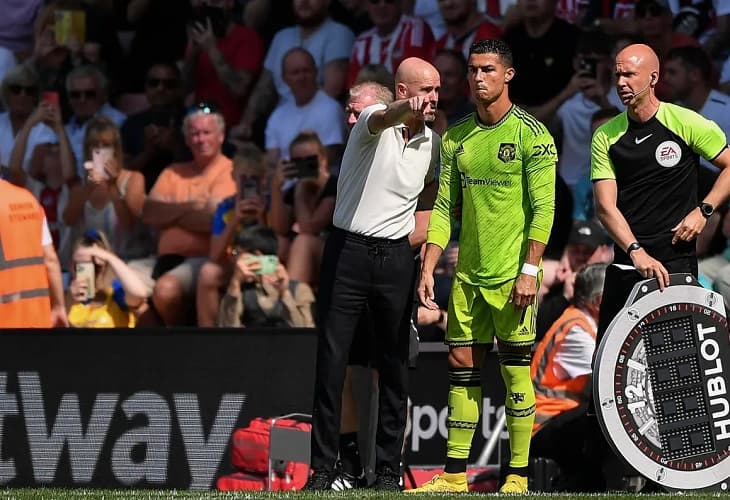 Ten Hag levanta el castigo a Cristiano