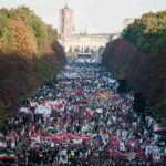 Unas 80.000 personas marchan en Berlín en solidaridad con protestas en Irán