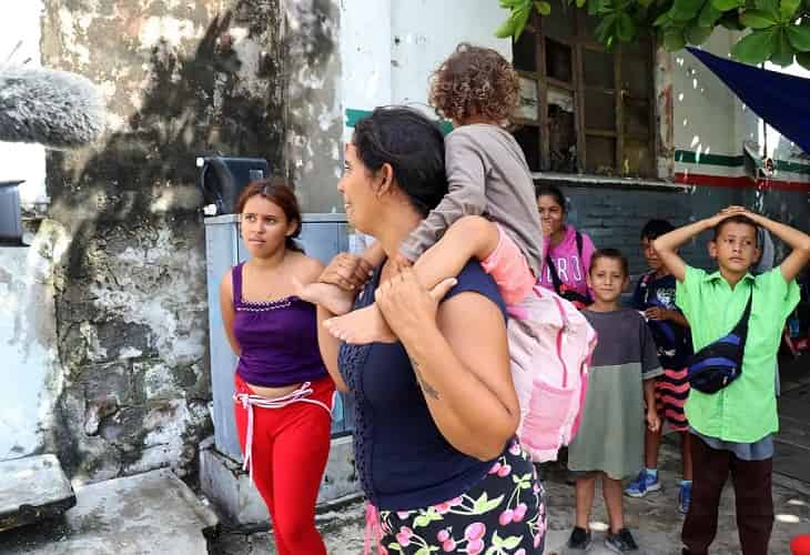 Venezolanos a la deriva en México a una semana de las restricciones de EEUU