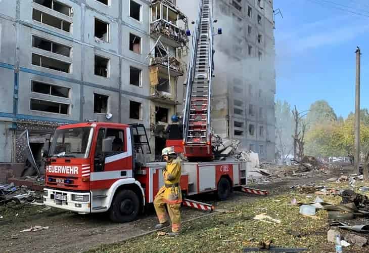 Zelenski comparte imágenes de Zaporiyia para que el mundo vea “la verdad”