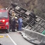Accidente de bus en vía Panamericana deja 20 pasajeros muertos