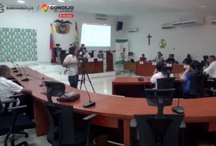 José Trocha, el concejal al que extorsionaron en plena sesión en Barranquilla