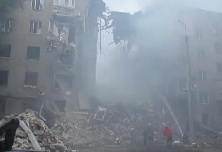 Bombardeos y ataques rusos en ciudades ucranianas dejan unos 10 muertos
