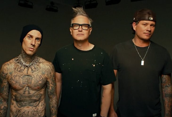 Fans de Blink-182 aman a una Kardashian por ayudar a Travis a superar la fobia a volar