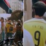 Camiseta de falcao garcia en la película de black Adam