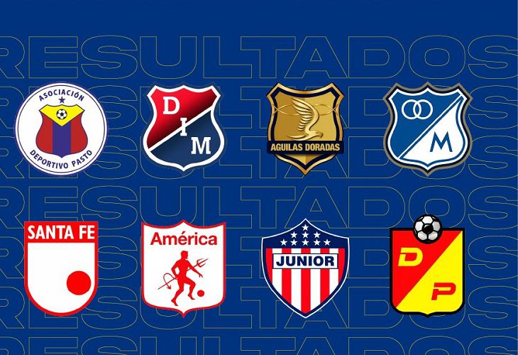 Así quedaron los 8 clasificados de la Liga Betplay II en Colombia