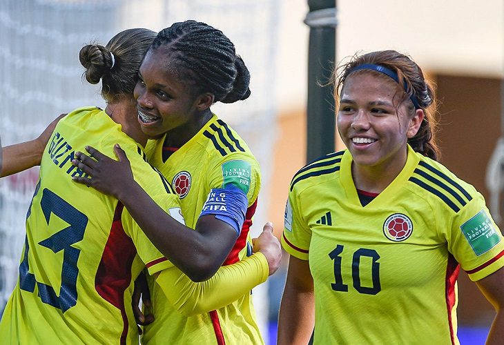 Colombia femenina SUB-17 vence a China en el Mundial de la India