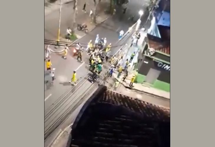 Matan a un hincha del Bucaramanga afuera del estadio local