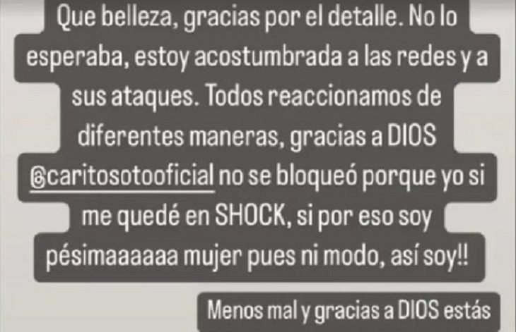 Carolina Cruz sobre desmayo de una mujer en día a día- en el que no reaccionó 