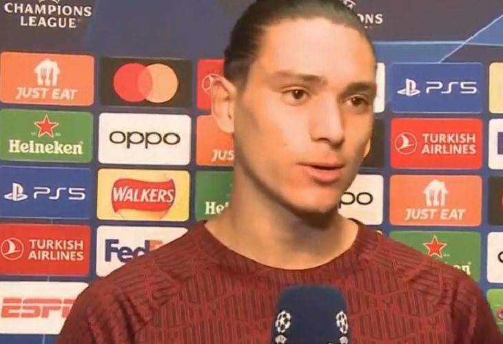 Darwin Núñez confiesa que no entiende nada en las charlas de Klopp