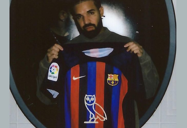 El Barça lucirá el logo del rapero Drake en la camiseta del Clásico vs Madrid