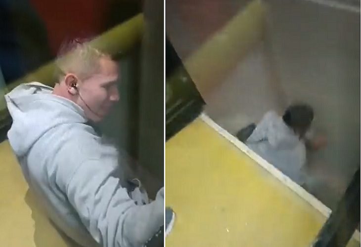 Captan a pasajero al que no le importa bajarse de un TransMilenio en movimiento