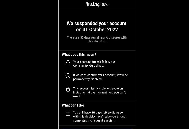 Instagram sufre fallas a nivel mundial y elimina miles de cuentas de golpe