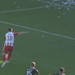 1-2: James Rodríguez botó penal en Olympiacos vs Ofi Creta