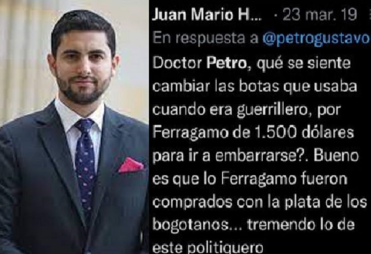 Juan Mario Hernández: Funcionario que insultó en redes a Petro renuncia tras aceptar puesto en su gobierno