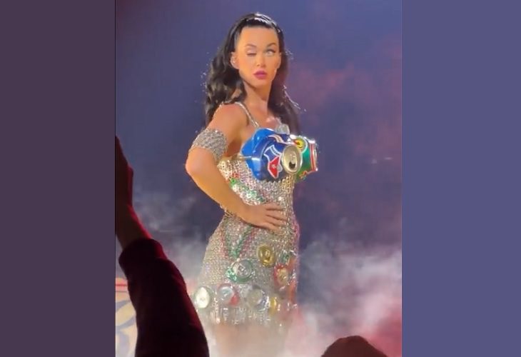El extraño movimiento que Katy Perry hizo en un show encendió las alarmas