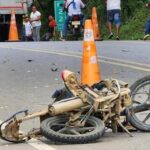 Mamá e hijo mueren en brutal accidente de moto en una vía de Ciénaga de Oro