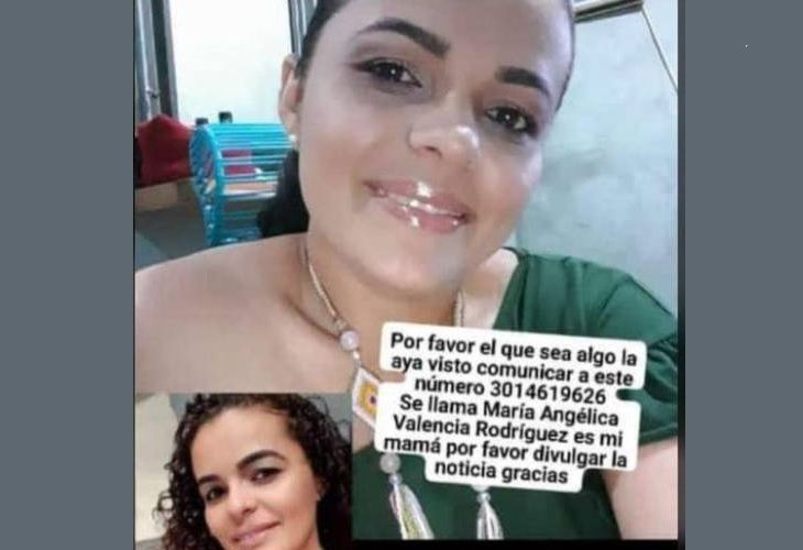 Hallan partes del cuerpo de María Angélica Valencia, en un río de Montería