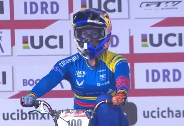 Mariana Pajón gana la medalla de oro en la Copa Mundo BMX de Bogotá