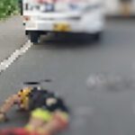 Muere ciclista que se tropezó con otro y fue arrollado luego por camión en vía Tuluá- Buga