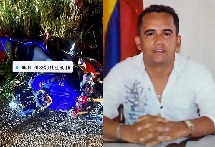 Tarquí_: El concejal Nelson Núñez Sánchez murió al chocar en su moto contra una vaca