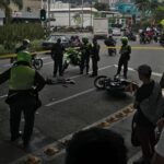 Matan a un hombre que iba en moto por la 10 con avenida Guayabal, en Medellín