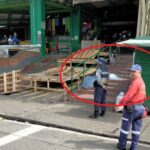 Hallan el cadáver de una persona a la salida de un bloque de la Plaza Minorista