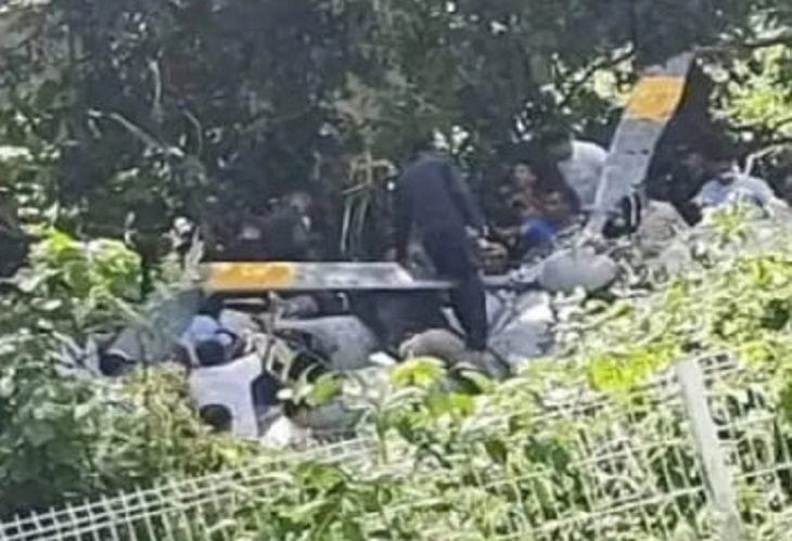 Mueren tres marinos en desplome de helicóptero de Semar en Tabasco