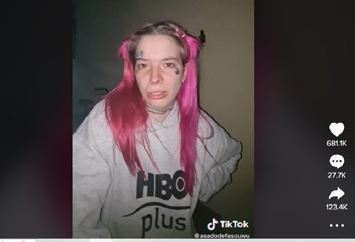 'Nani', influencer argentina llora al reconocer que "No me gusta trabajar"