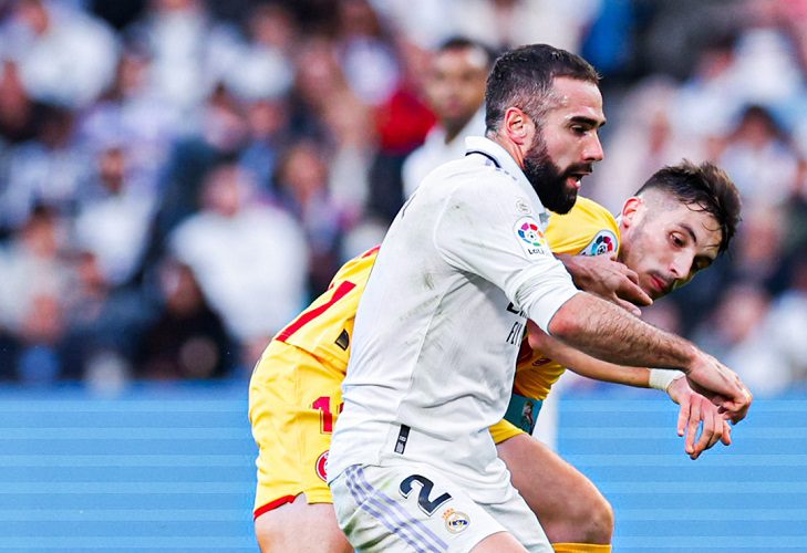 Real Madrid y Girona empatan en el Bernabéu