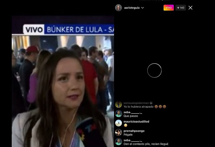 Roban el teléfono celular de Andrea Arístegui mientras cubría elecciones de Brasil