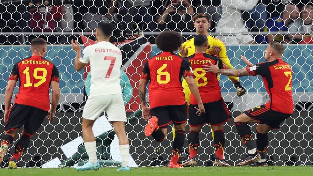 1-0. Bélgica sobrevive al ímpetu canadiense