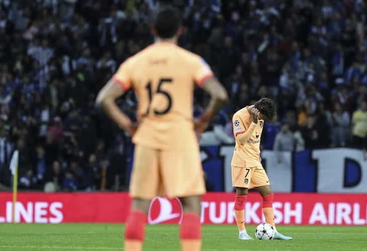 2-1. El Atlético también fracasa en Oporto