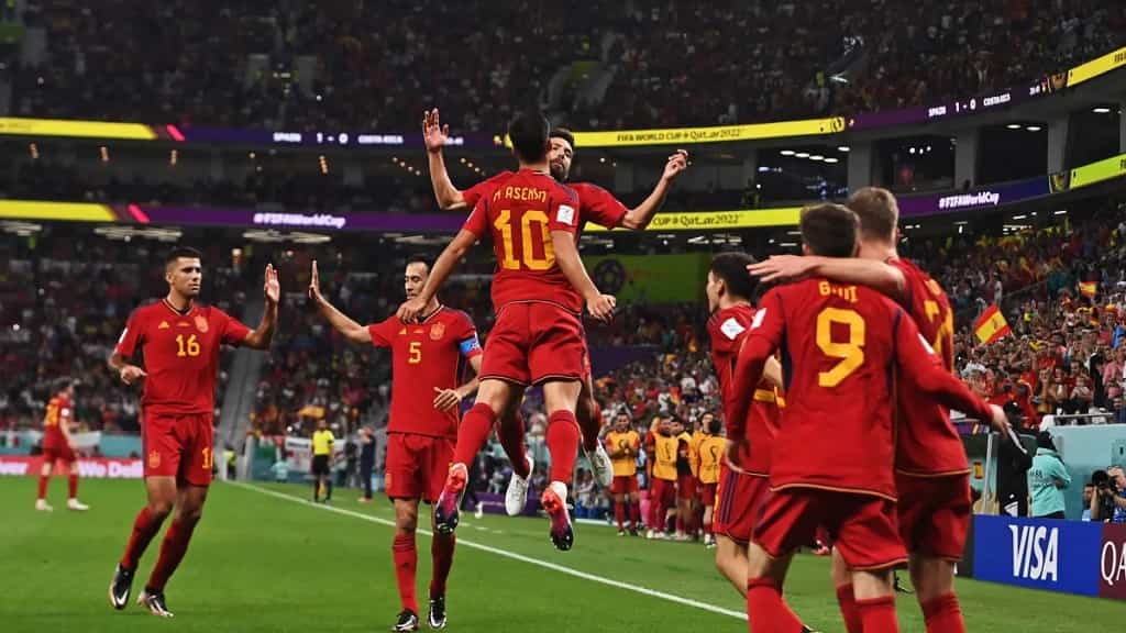 7-0. España deslumbra en el mejor de sus estrenos