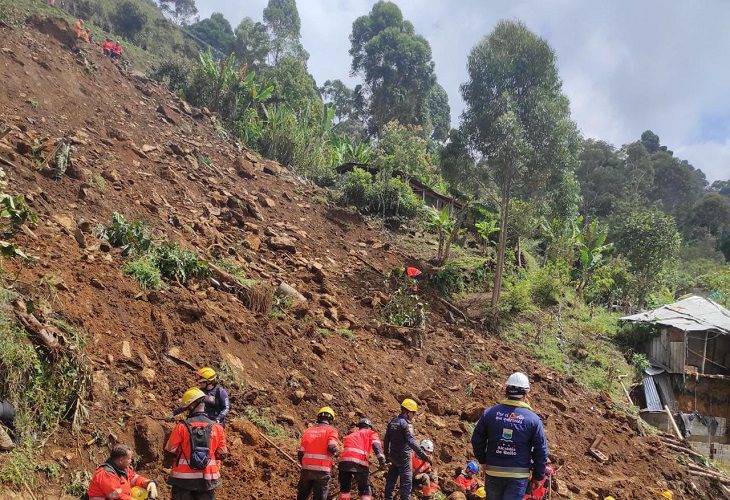 Deiber Ángulo Angarita: Ocho días después hallan cuerpo de hombre que murió en deslizamiento en Bello