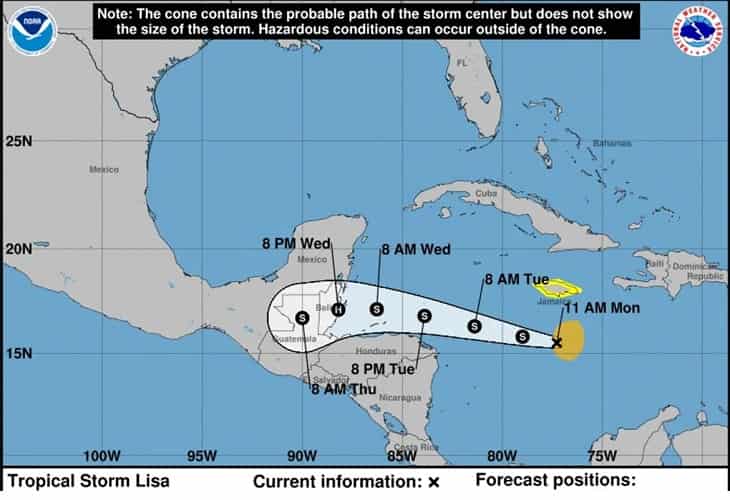 Belice espera restaurar los servicios de luz y agua este fin de semana, tras el paso de Lisa