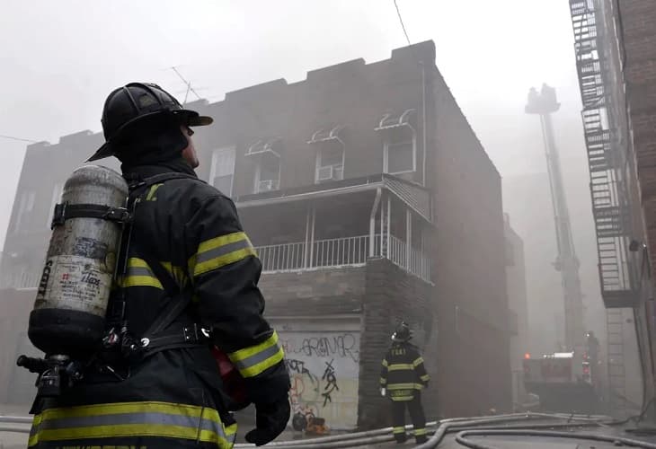 Casi 40 heridos deja un incendio en Nueva York causado por una batería de litio