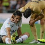 Cavani se entrena al margen pero ya pisa el césped