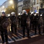 Disturbios en Bruselas tras el partido entre Bélgica y Marruecos (1)